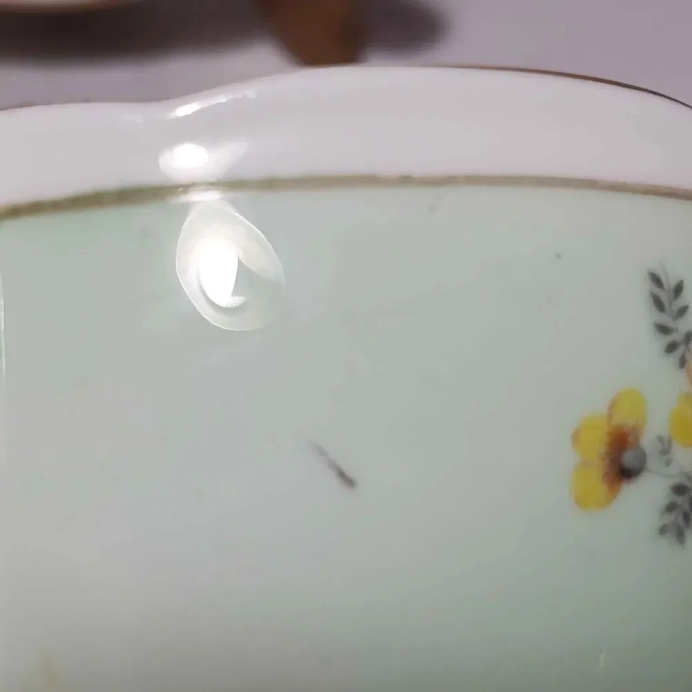 Paragon Teacup and Saucer Pink White Yellow Flowers Vintage